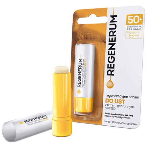 Regenerum sérum na pery s ochranným filtrom SPF 50+