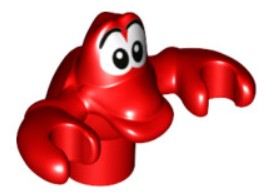 LEGO bb0624pb02 SEBASTIAN CRAB NOVINKA (1g)