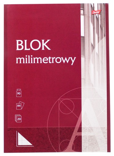 MILIMETROVÝ BLOK A4 UNIPAP