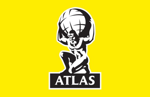 Atlas Bronzový štít tenký 350x2,8x32 mm na oceľ