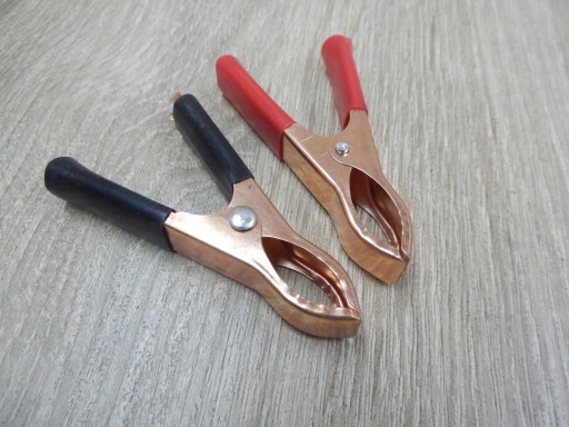 Krokodílie svorky Žaby Príchytky na štartovacie káble 7cm