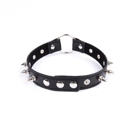 SEXY PRSTEŇOVÝ CHOKER GOLIER S CUBMI