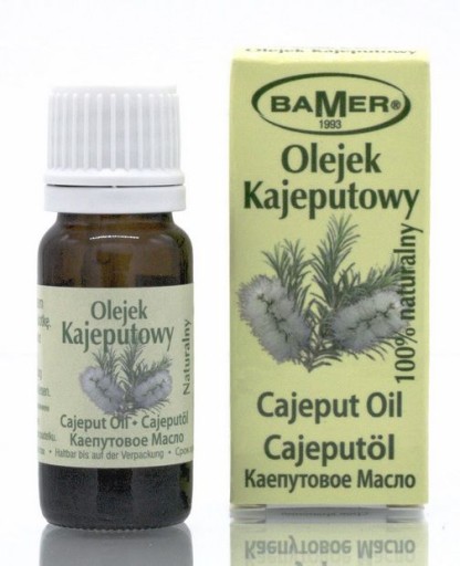 PRÍRODNÝ CAJEPUT BAMER ESENCIÁLNY OLEJ 7ML