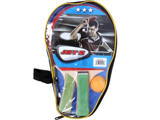 STOLNÝ TENIS set Ping Pong 2x RACKET BALL JET5 obal