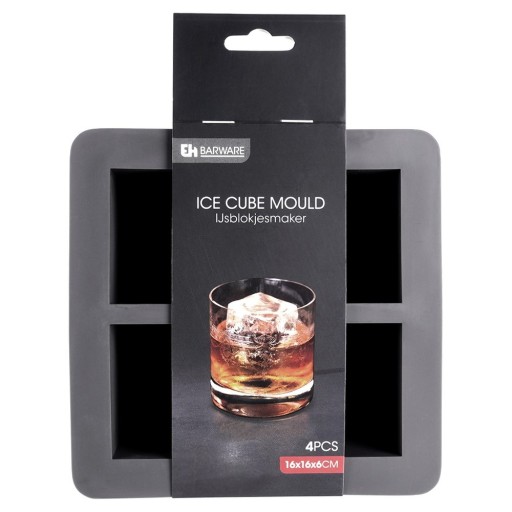 SILIKÓNOVÁ forma - forma na veľké kocky ľadu na veľké XXL kocky ľadu