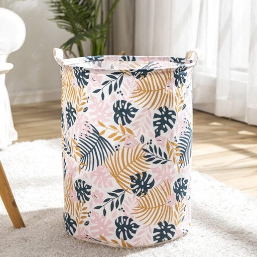 KONTAJNER NA PRÁDLO KOŠÍK HRAČKY KAPACITA TAŠKA SKLADAČNÁ VEĽKÁ XL 60l 40x50cm