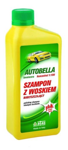 ATAS AUTOBELLA ŠAMPÓN S VOSKOM 500ML ATAS