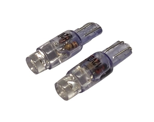 T5 R5 LED žiarovka hodiny gombíky 12V w5w UV