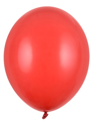 Pastelové červené balóny 100 kusov 12 cm Valentín