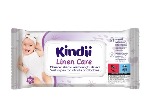 KINDII Utierky pre bábätká a deti 50 ks