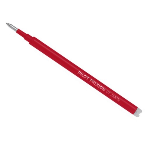 PILOT FRIXION Vymazateľná vložka 0,7 mm 3 kusy ČERVENÁ
