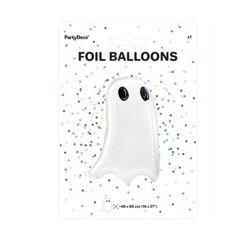 Fóliový balón Halloween Ghost - 48 x 68 cm