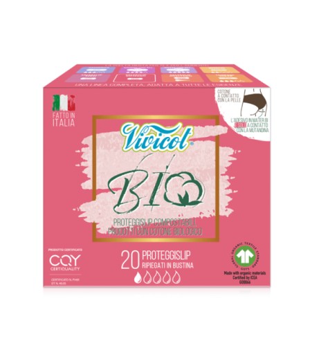 Vivicot BIO Bavlnené hygienické vložky 20 ks