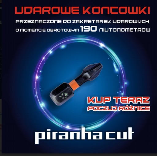 Nárazový bit PiranhaCut Bit PH2 150mm