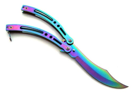 BALISONG CS:GO BOTTERFLY KNIFE N454E