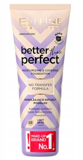Eveline Better than perfect foundation 03 Light Beige