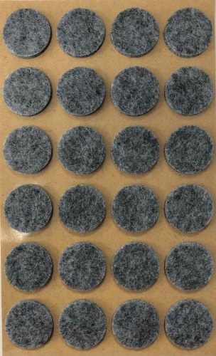 SAMOLEPIACIE NÁBYTSKÉ PODLOŽKY PLST 22mm 24 ks
