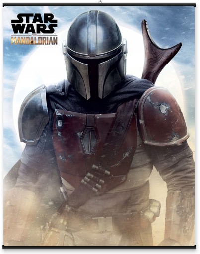 Nástenný plagát Star Wars The Mandalorian 40x50cm