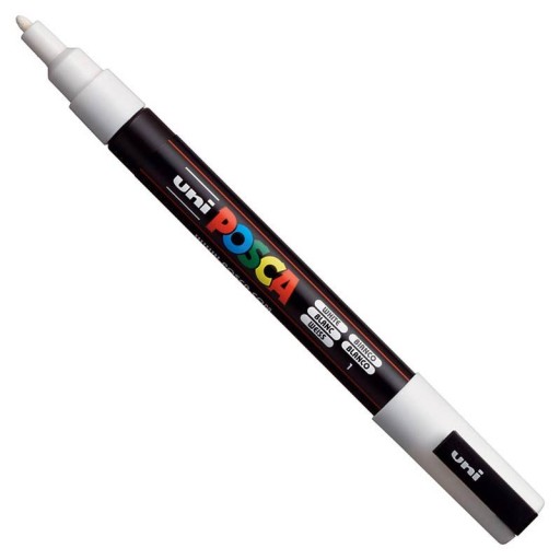 PC-3M BIELY ZNAČOVAČ POSCA UNI