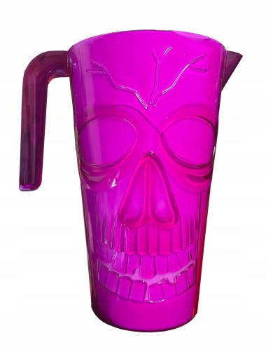 HALLOWEEN džbán fialový LEBKA 1,8L