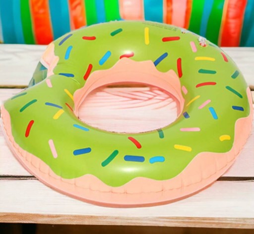 PLAVECKÝ BAZÉN SEA BEACH DONUT DONUT NAFUKOVACÍ VEĽKÝ PONTOO 80 cm
