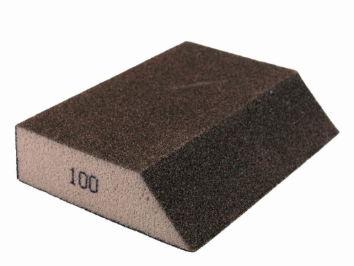 CUBE BLOCK Brúsna špongia, šikmá, zrnitosť 120
