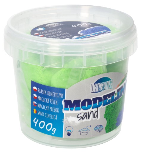 Magic kinetic SAND modelovací piesok - vedro 400g 5524