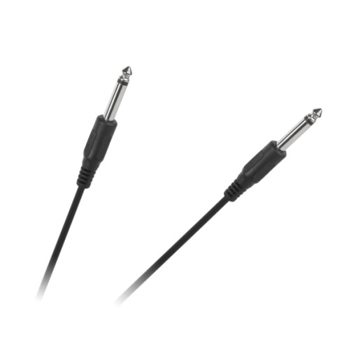 Kábel LARGE Jack 6,3 zástrčka - 6,3 MONO zástrčka 1m (2287a