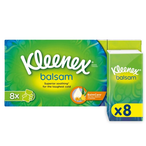 KLEENEX Balzamové vreckovky 2x 8 ks