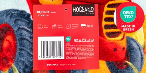 Osuška do škôlky 30x50 Zvieratá farmársky traktor malý farmár
