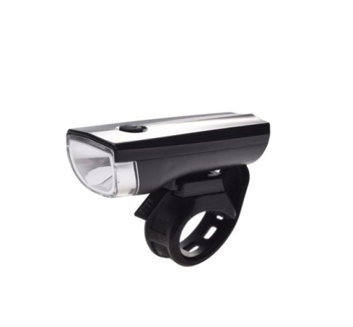 LED predné svetlo na bicykel 1 W 22,2 – 25,4 mm