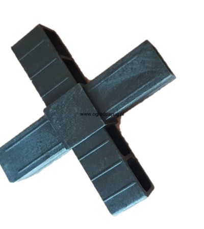 Plastová spojka pre hliníkové profily 20x20x1,5 Čierna