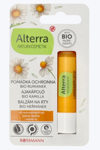 Alterra Hydratačný rúž, harmanček 4,8 g