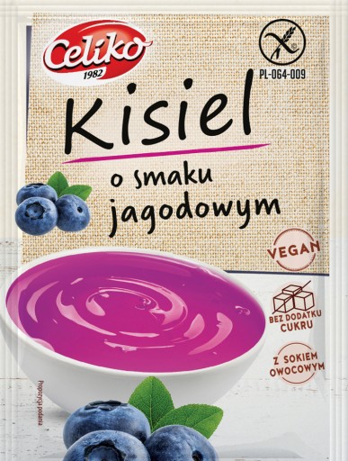Čučoriedkové želé BEZ PRIDANÉHO CUKRU CELIKO