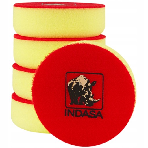 INDASA Autogloss Mop leštiaci špongia 80 mm žltá