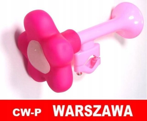 Zvukový signál - trúbka RUŽOVÝ KVET (W-wa)