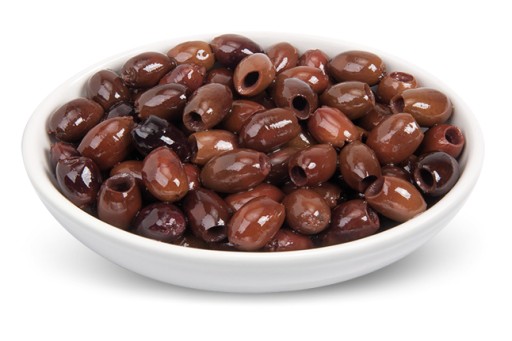 Talianske čierne olivy Leccino, bez kôstok. Miccio 200 g