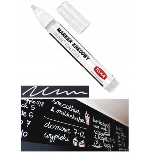 CHALK fix, kriedové fixky na tabuľu