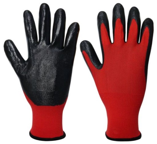 PRACOVNÉ RUKAVICE S LATEXOVÝM POVRCHOM STRONG Veľkosť 10 XL