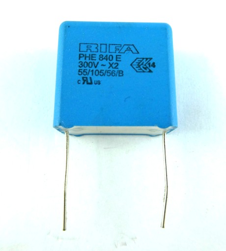 Fólia RIFA 1.5uF 1500nF 20% 275V AC 10ks