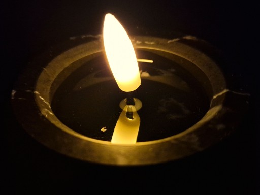 LED VLOŽKA SVIEČKY PRE SVIEČKY VLOŽKY SVIEČKY 15CM ČIERNA SVIEČKA NA BATÉRIU