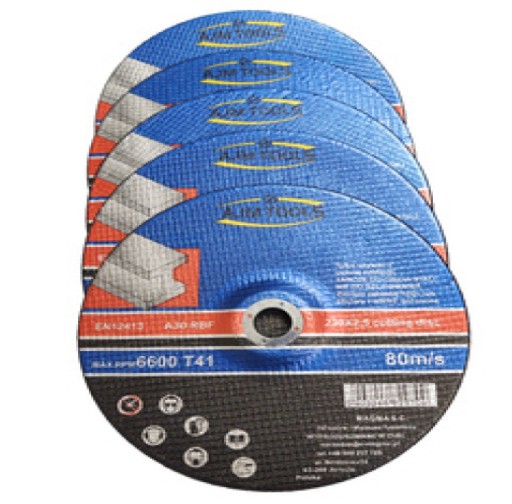 Oceľový rezací kotúč na kov 1 ks 230 x 2,5 kotúče 230 mm AJM TOOLS kovy