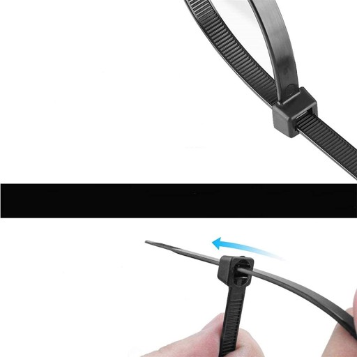 VIAZAČKY NA KABELOVÉ Zipsy VIAZAČKY KABELNÉ VIAZAČKY 200 x 4,8 mm