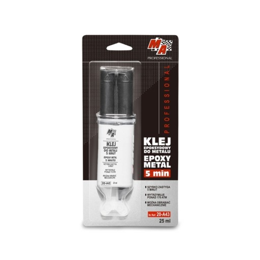 20-A43 EPOXIDOVÉ GLUE 25ML STRIEKAČKA / MA PROFESSIONAL MY CAR
