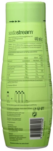Sirup do SodaStream 7 Up Diet carbonator 201058 440 ml zelený
