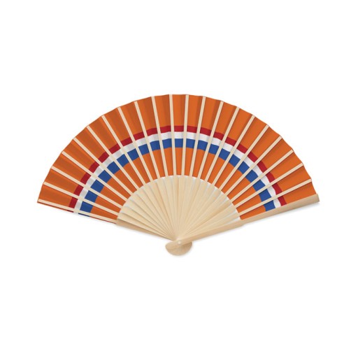Bambusový ventilátor s vlajkou | Ventilátor ventilátor | Holandsko