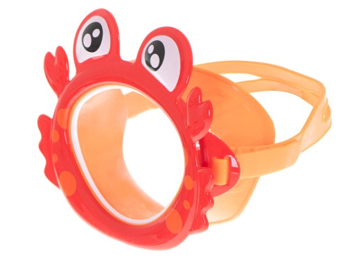 Potápačská maska, okuliare pre deti, na oči a nos, krab