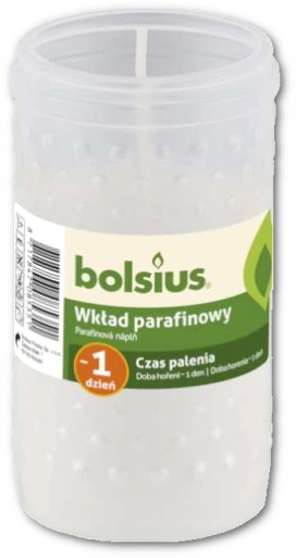 Vložka do sviečky parafínová BOLSIUS 24 H 1 ks