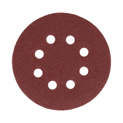 50x BRÚSNY PAPIER 125 BRÚSNYCH KOTÚČOV S OTVORMI NA VELCRO P150