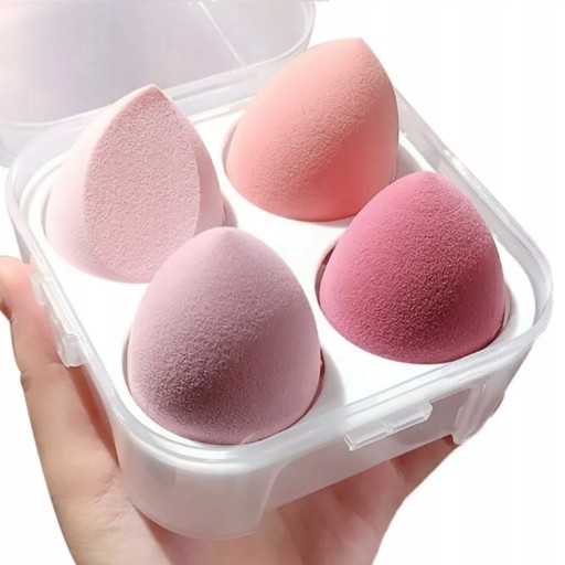 SADA 4 KOŠÍK NA MEJKAČ SPONGE BLENDER SPONGE